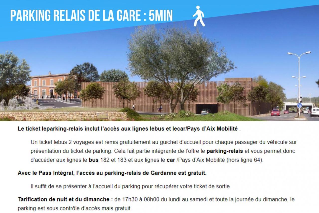 Mont Ventoux - Terrasse - Vue Degagee - Linge De Qualite - Fibre - Confort Gardanne Luaran gambar